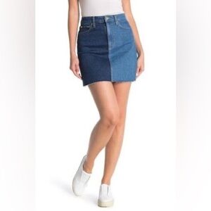 NWT Joe's Jeans Bella Two Tone Skirt - Size 23